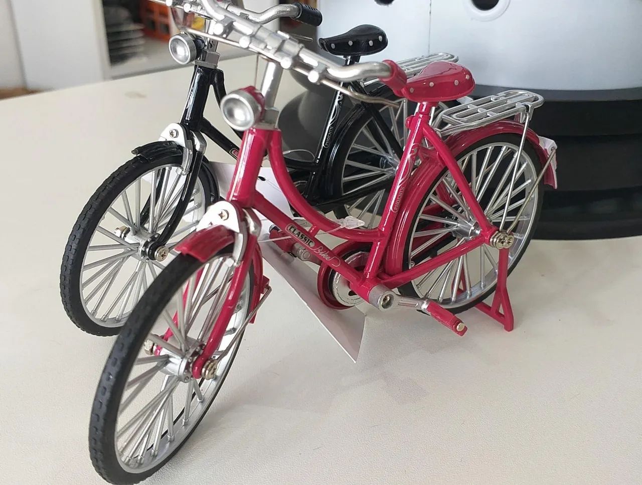 Bicicleta de Brinquedo -  Miniatura de Bicicleta Clássica