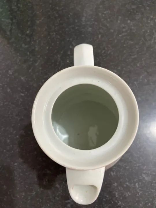 Jarra leiteira em porcelana refratária, sem tampa - Foto 3