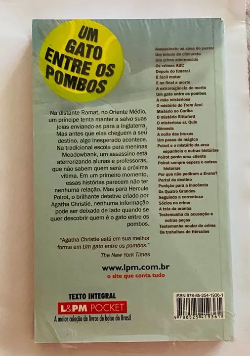 Um Gato Entre Os Pombos - Agatha Christie - Foto 2