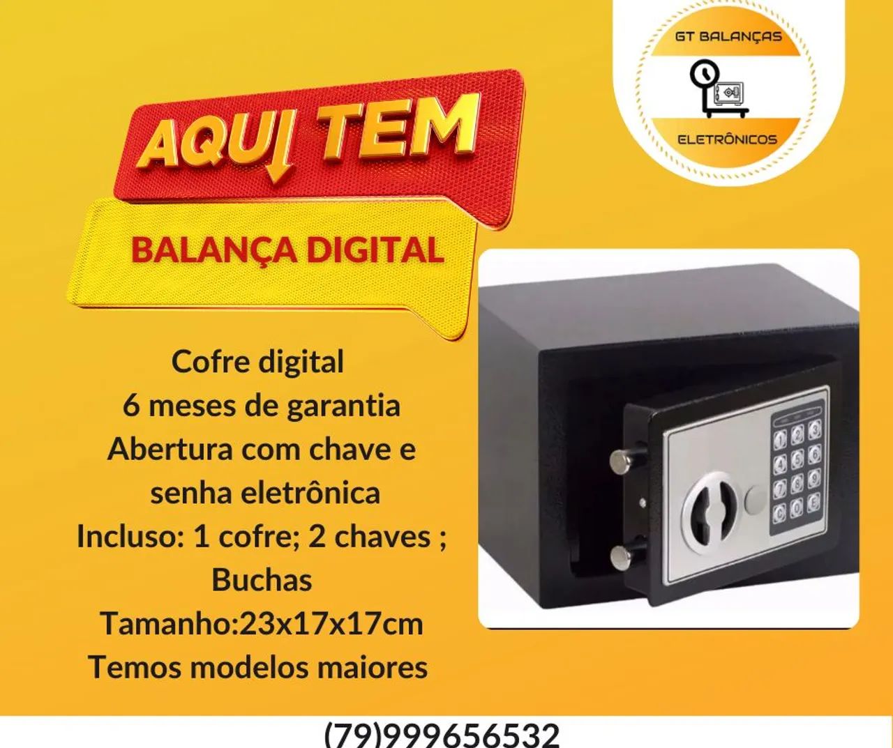 Cofre Digital - Segurança e praticidade para seus bens!