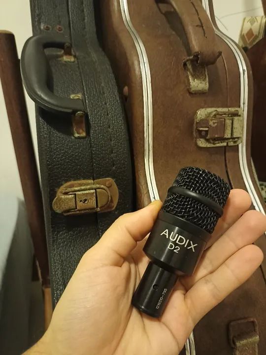 Microfone dinâmico Audix D2, como novo. - Foto 2