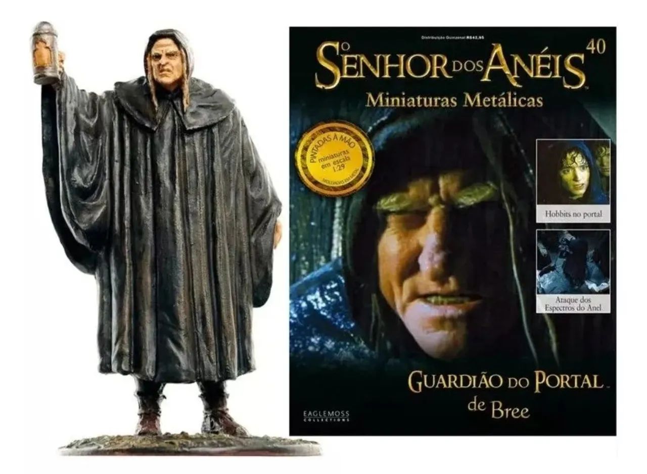 Miniatura O Senhor dos Anéis - Guardião do Portal Ed 40 Eaglemoss - Foto 3