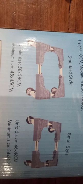 Suporte para máquina de lavar e geladeira - Foto 3