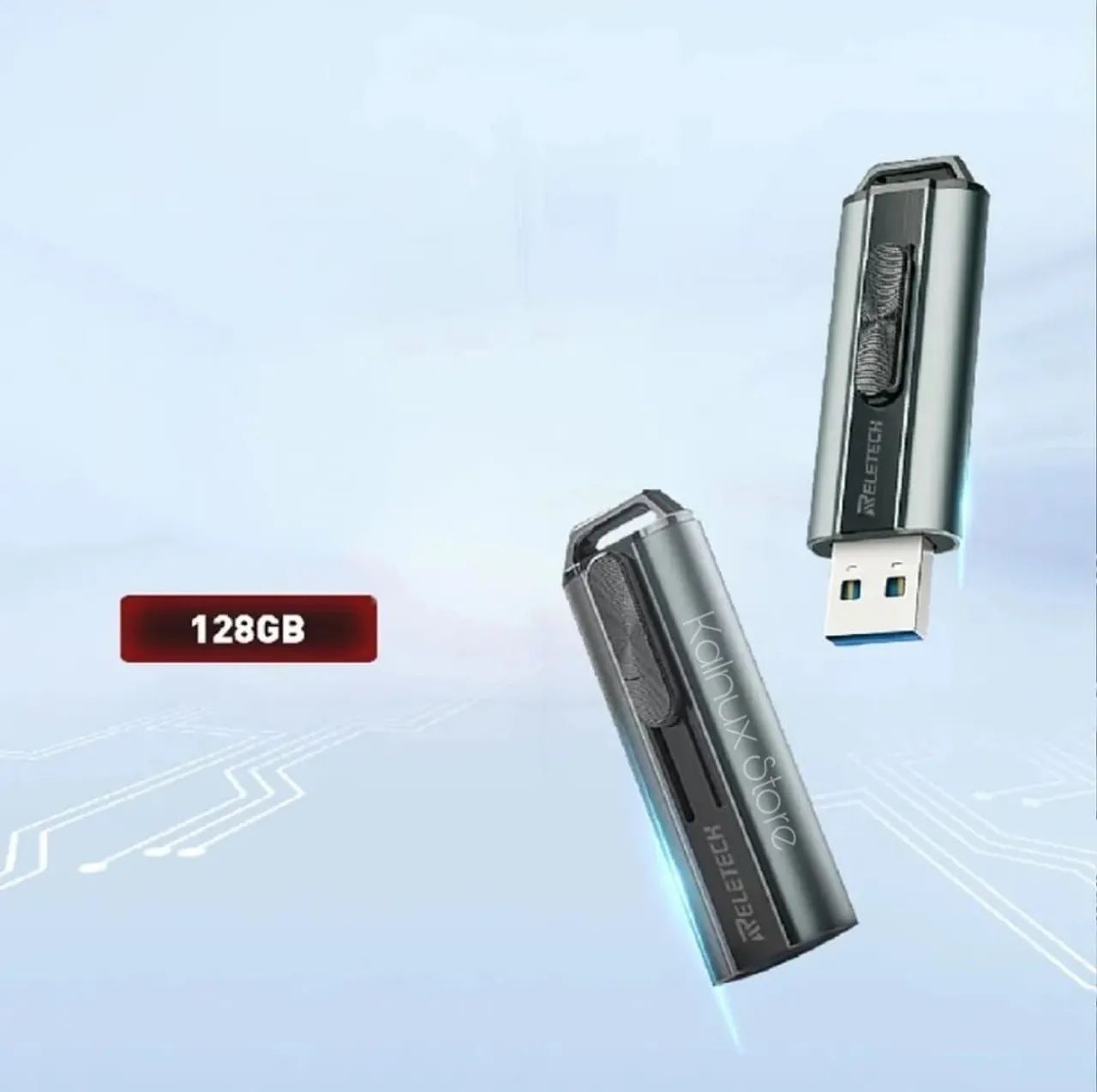 Pendrive 128gb Reletech-Z1 USB Portátil 3.1 - Foto 2