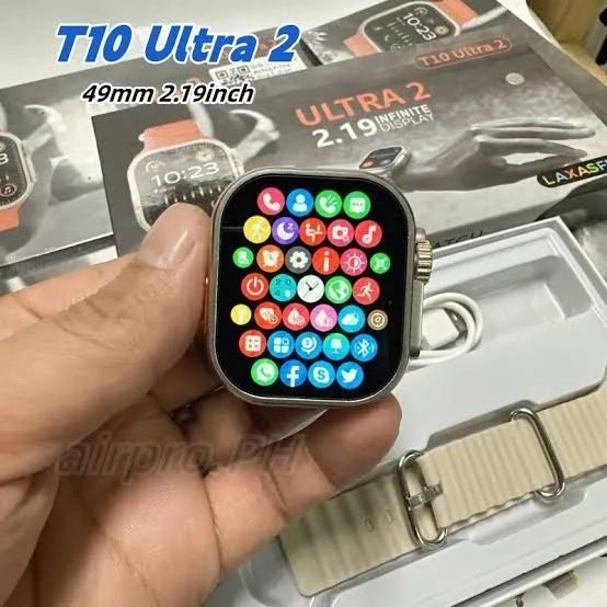 Smartwatch T10 Ultra2 - Tela Grande 2.19 polegadas - Foto 3