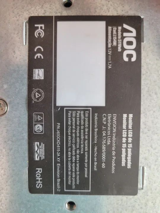 Lote com 11 monitores ultra slim (somente venda) - Foto 2