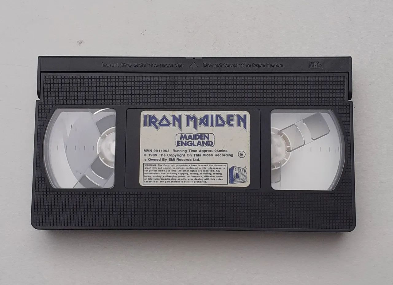 Iron Maiden England VHS  - Foto 4