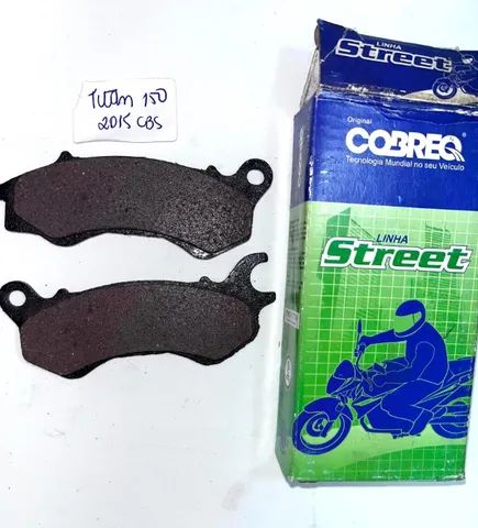 Pastilha de freio Titan 150 2015 CBS dianteira Kallu motos