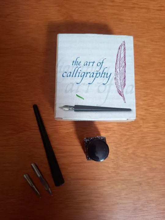 Kit de Caligrafia Antigo - Foto 3