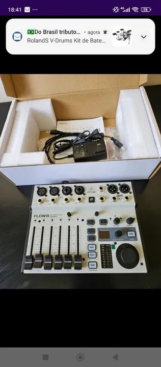 Mesa Behringer Flow 8 Digital 8 Entradas - Foto 5