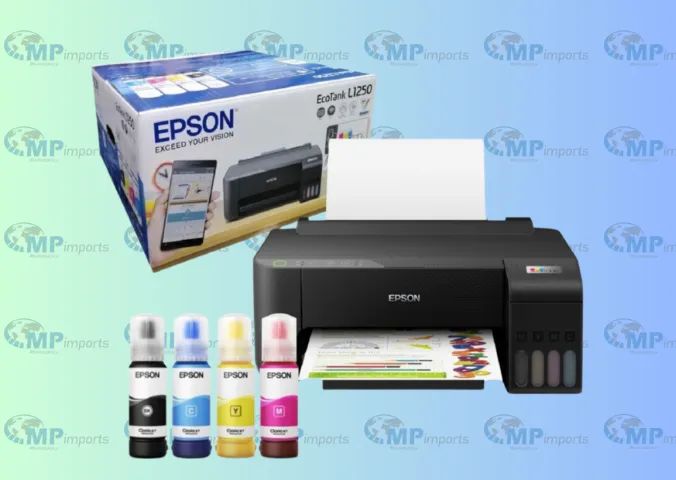 Loja MP Imports: Impressora Jato de Tinta Epson EcoTank L1250, Colorida, USB, Wifi, Duplex - Foto 2
