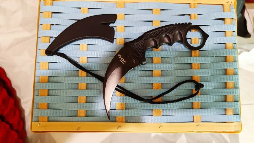 Facas colecionáveis Flip e Karambit (estilo CS:GO) - Foto 2