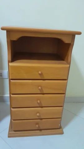 Quarto de casal completo - Madeira marfim Maciça - Ótimo estado - Foto 2