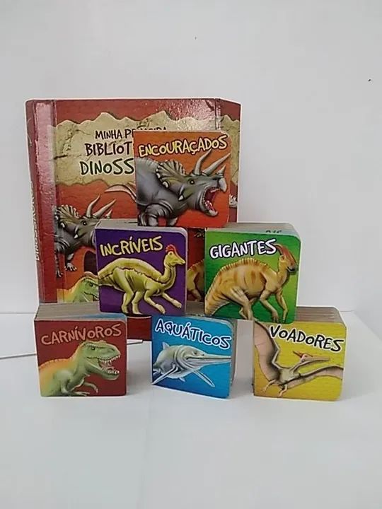 Biblioteca de Dinossauros (Box com 6 und)  - Foto 4