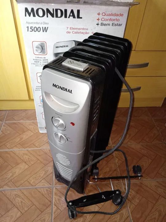 Aquecedor a óleo mondial  - Foto 4