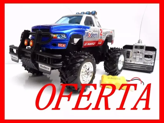 R$179,99 carrinho controle remoto è bateria recarregável camionete pickup controle remoto