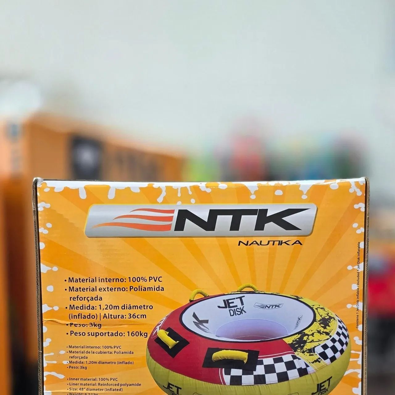 BÓIAS ESPORTIVAS REBOCÁVEIS NTK, 1 e 2 Lugares, Parcelamos, Enviamos - Foto 10