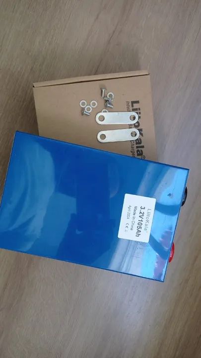 Bateria Solar 105 ah Litokala - NOVA E LACRADA - Foto 2