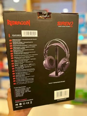 Headset Siren 2 H301 - Loja Física  - Foto 2