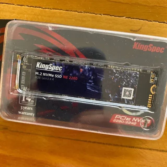 SSD NVME KingSpec 500GB M.2 - Foto 2