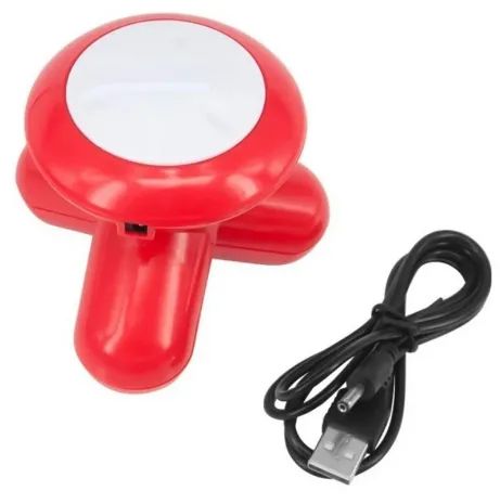 Mini Massageador Polvo Portátil Corporal Recarregável Usb z249  - Foto 5