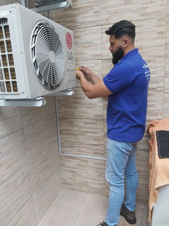 Ar condicionado incluso instalação 