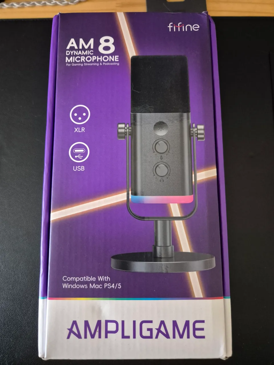 (NOVO) Microfone Dinâmico Fifine AM8