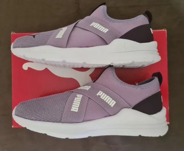 Tênis Puma Wired Run Slip on PS Tam 28, 32 e 33 (original / novo) - Foto 4