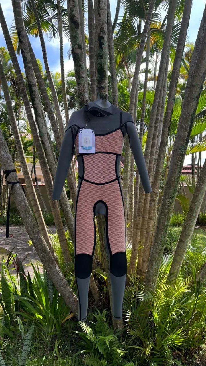 Wetsuit Hurley Plus 4/3 mm Feminino Novíssimo  - Foto 5