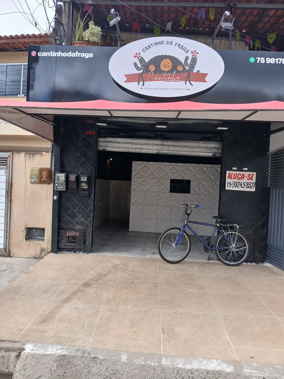 Estou alugando um ponto comercial próximo a fraga maia em frente a Rapidlave..