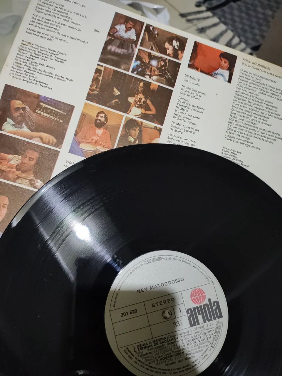 Ney Matogrosso 1981 - Vinil mais programa do show Tour RJ Raro - Foto 5