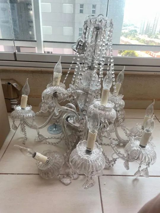 Lustre com 12 lâmpadas  - Foto 3
