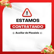 Ajudante de pizzaria