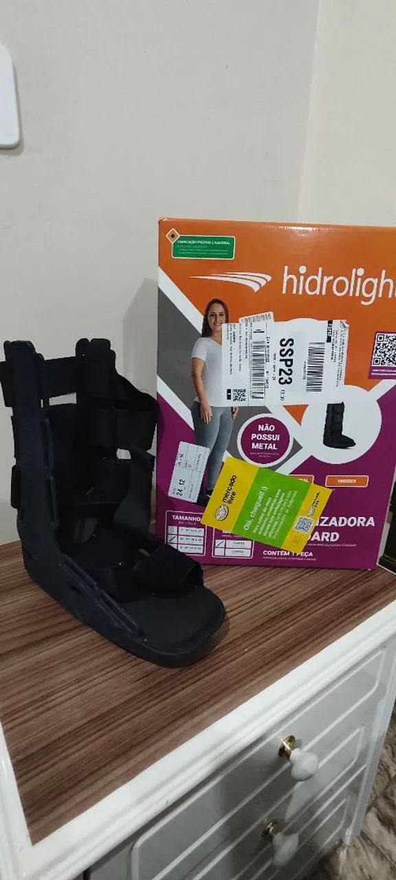 Bota ortopédica para imobilização - Foto 5