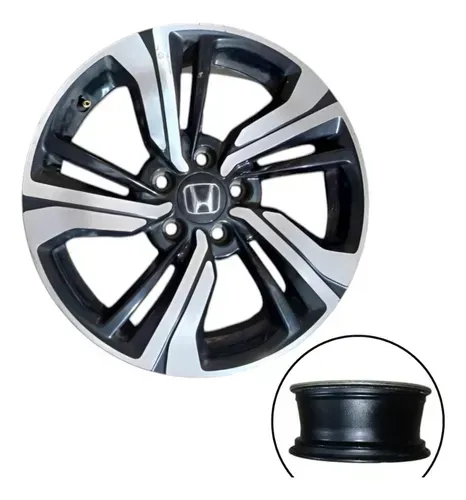 Jogo De Rodas Honda Original Civic G10 Aro 17 42700temm81 (Usado)