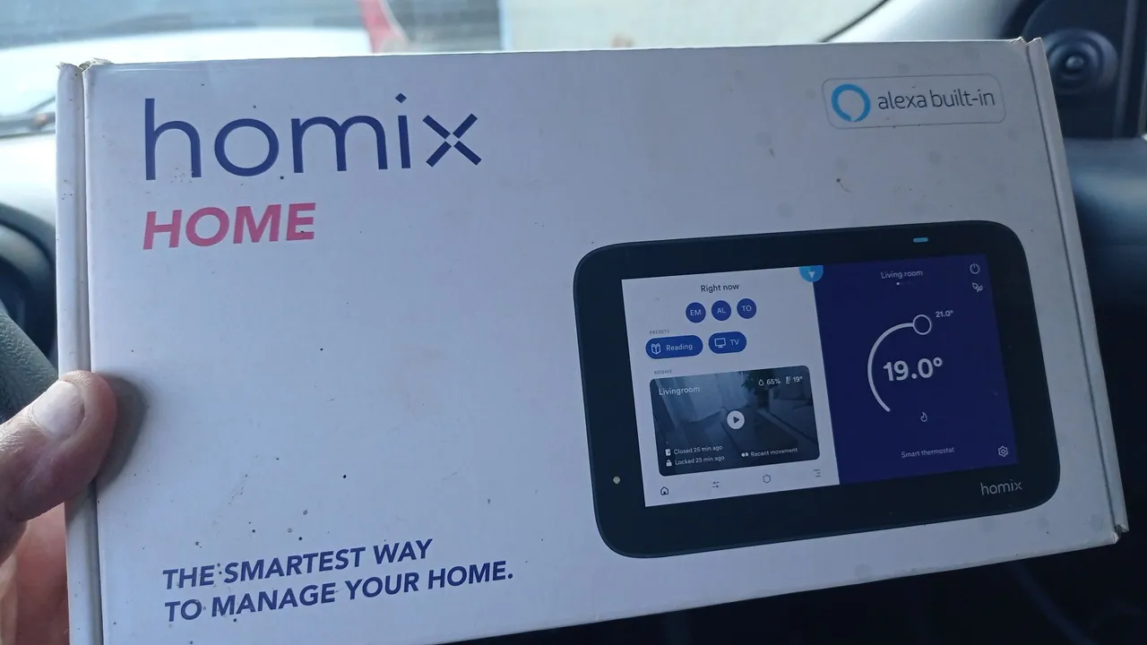 Homix Smart Thermostat - Alexa Built-in
