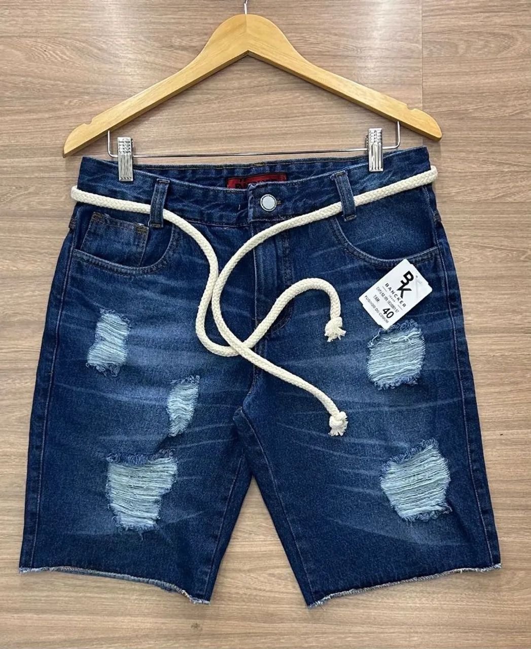 Short Jeans Jeans No BrÃ¡s Atacado Calça Jeans Masculina Jeans No