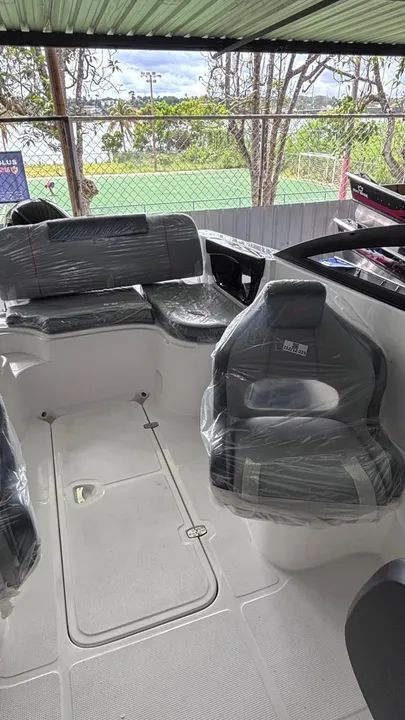 48X NO BOLETO Lancha Focker 21 Pés com motor YAMAHA 115 FINANCIADO - Foto 6