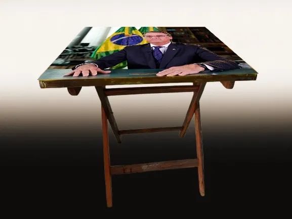  Mesa personalizada em porcelanato liquido - Foto 2