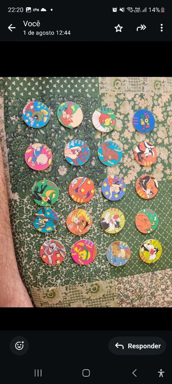 Coleção Tazos Loney tunes com animaniacs  - Foto 4