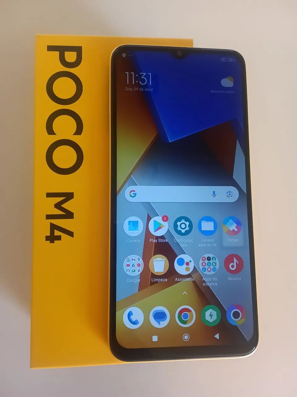Vendo celular Xiaomi POCO M4 5G Amarelo - Foto 2