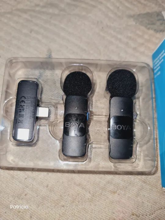 Microfone Sem Fio BOYA BY-V2 - Ultracompacto 2.4GHz - Foto 2