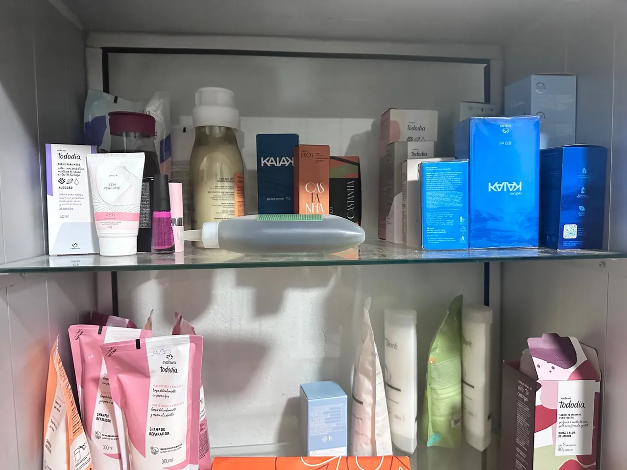 Produtos natura variados