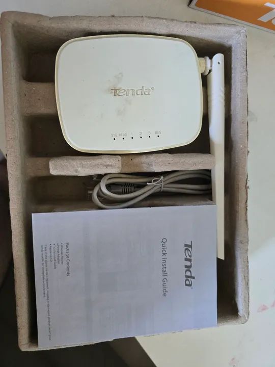 Roteador Wireless Tenda ótimo estado