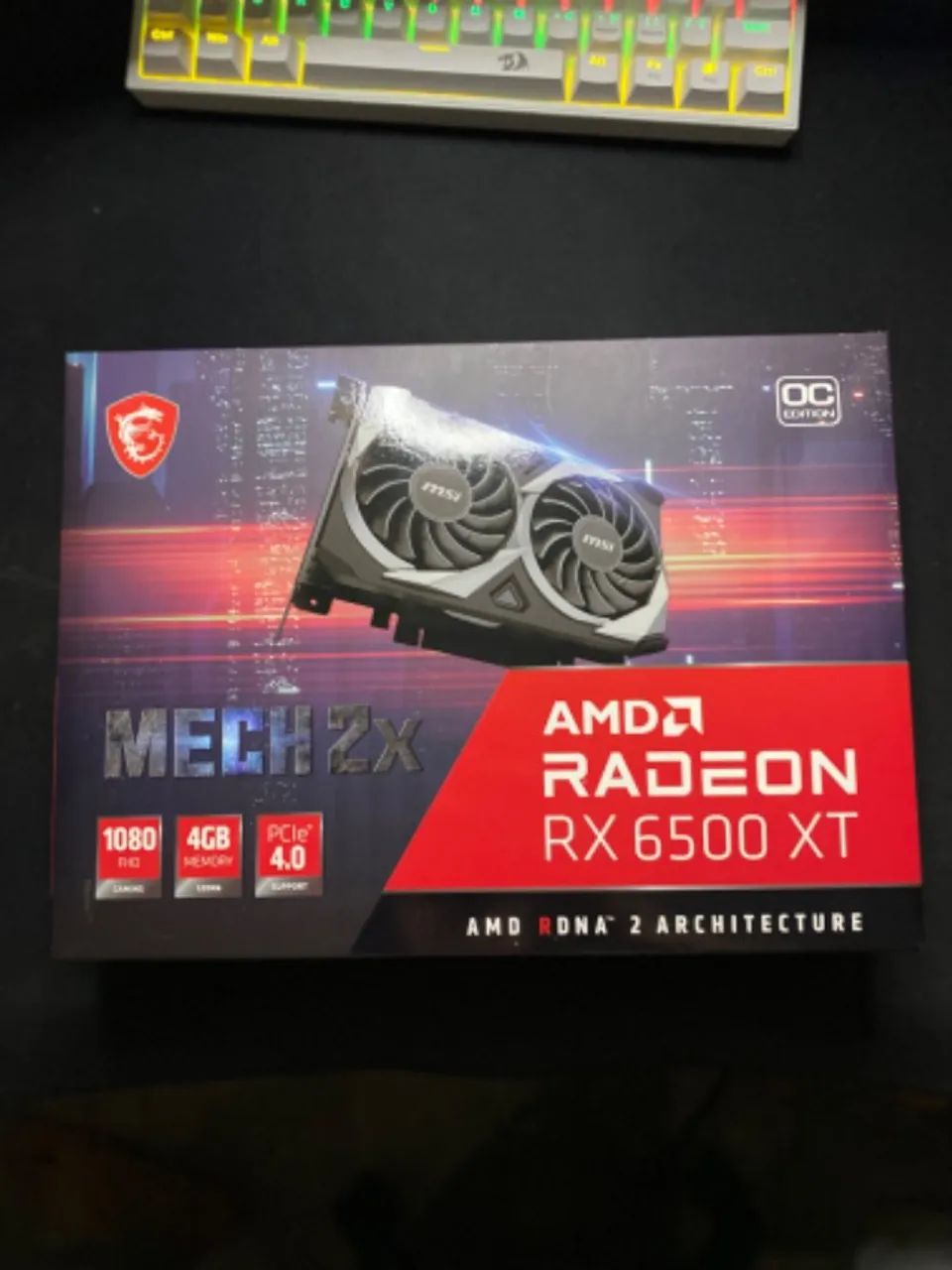 Placa de video rx 6500 xt