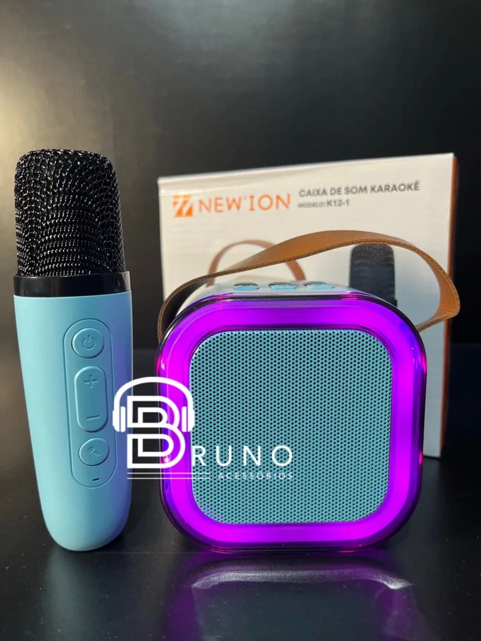 Caixa de som Bluetooth C/ Microfone - Foto 3