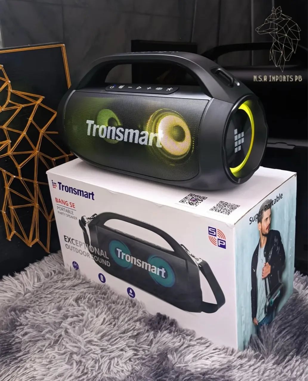 Tronsmart Bang SE LACRADO GARANTIA E NOTA FISCAL