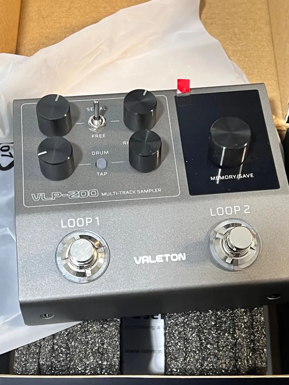 Loop Station Valeton VLP-200 Multi-Track Sampler