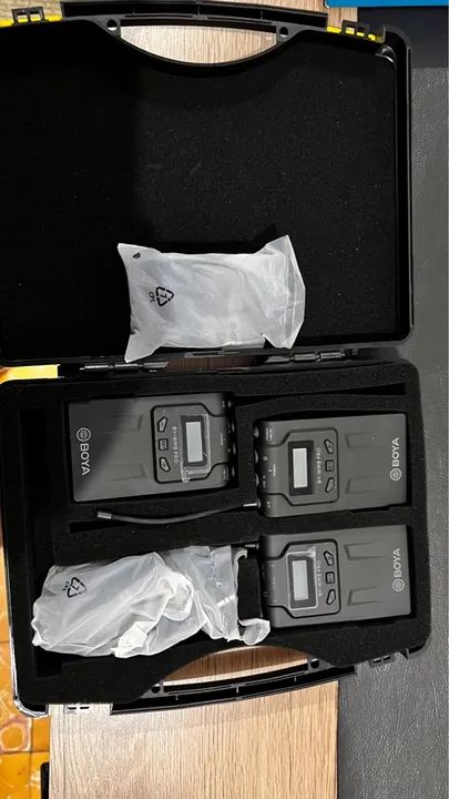 Microfone Boya Lapela S/fio By-wm8 Pro K2 P/câmera - Foto 2