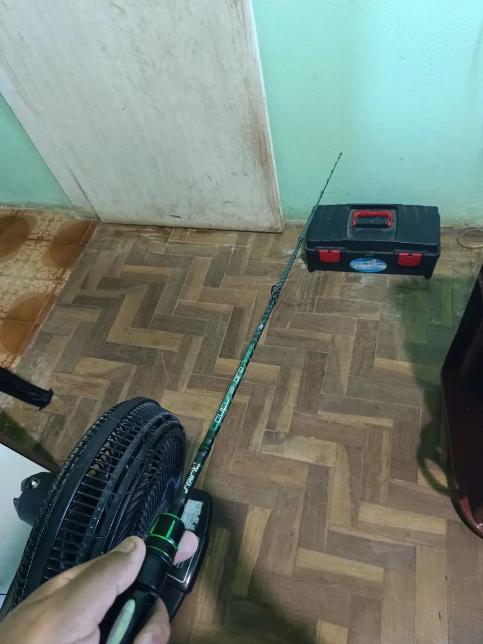 KIT IMPECÁVEL CARRETILHA SHIMANO SLX MGL - Foto 3